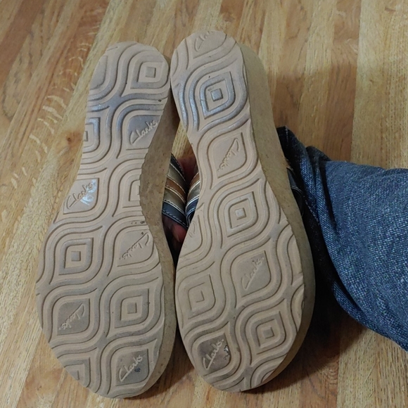 Clarks Anchor Yacht Cork Sandals 8M - Picture 10 of 12